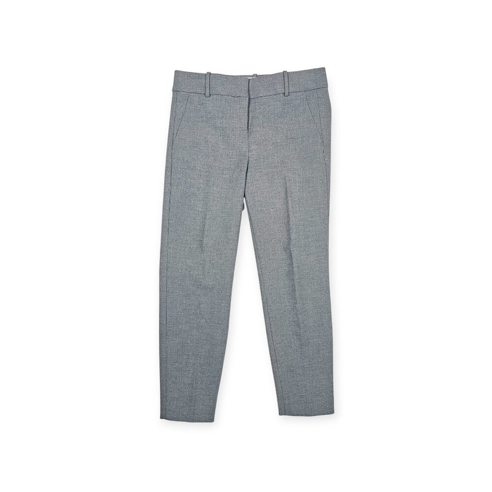 J. Crew "Cameron" Slim Crop Pants - Women's 6 - Gray Stretch